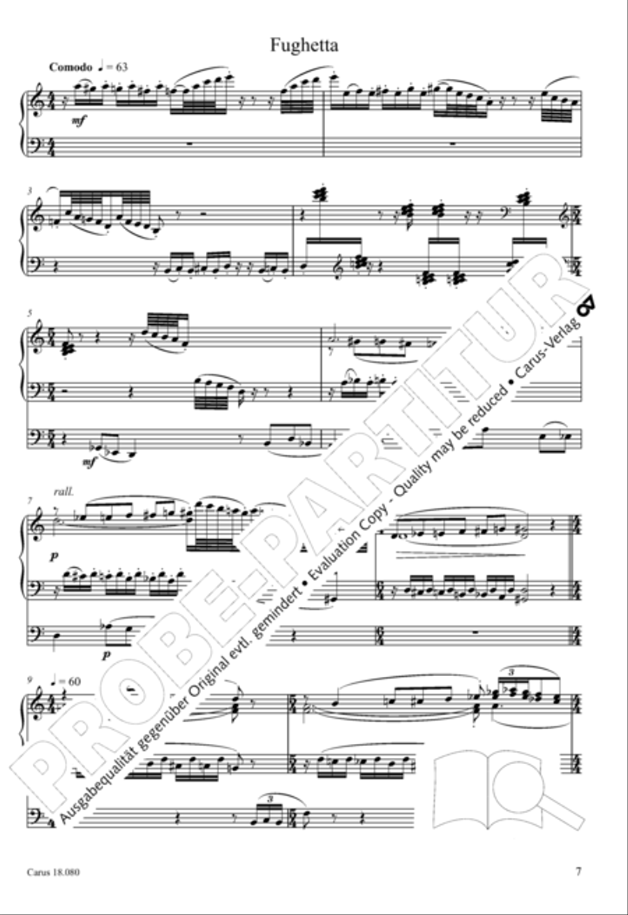 Toccatina e Fughetta Toccatina e Fughetta Organ scores gallery preview page 8