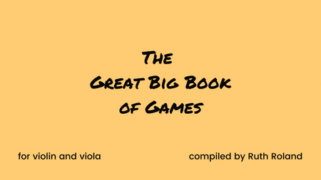 Book of Games for violin and viola