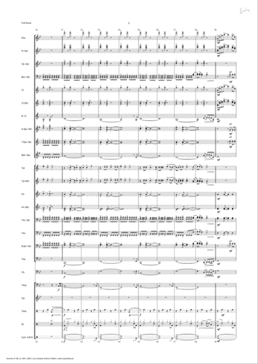 Summer Of '69 Summer Of '69 Concert Band scores gallery preview page 6