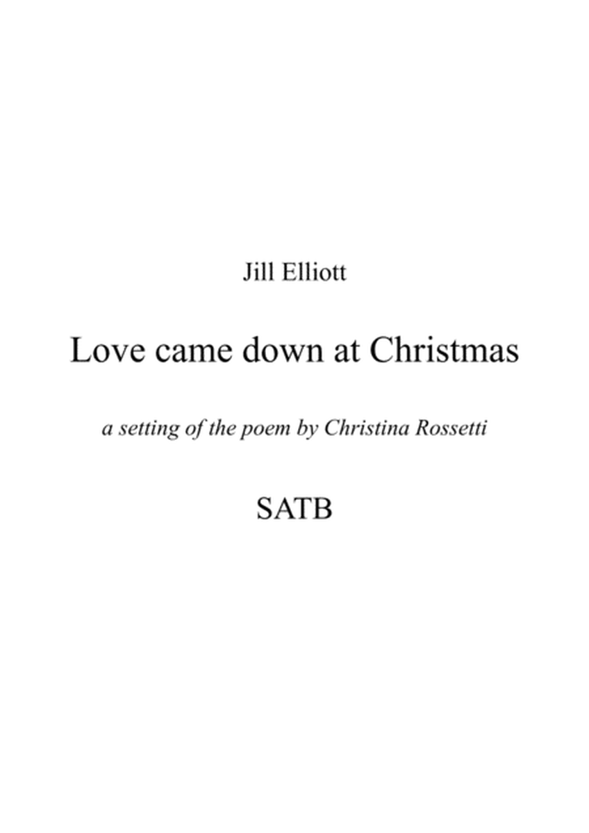 Love came down at Christmas (lower setting) image number null