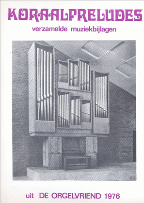 Orgelvriend 1976 Koraalpreludes