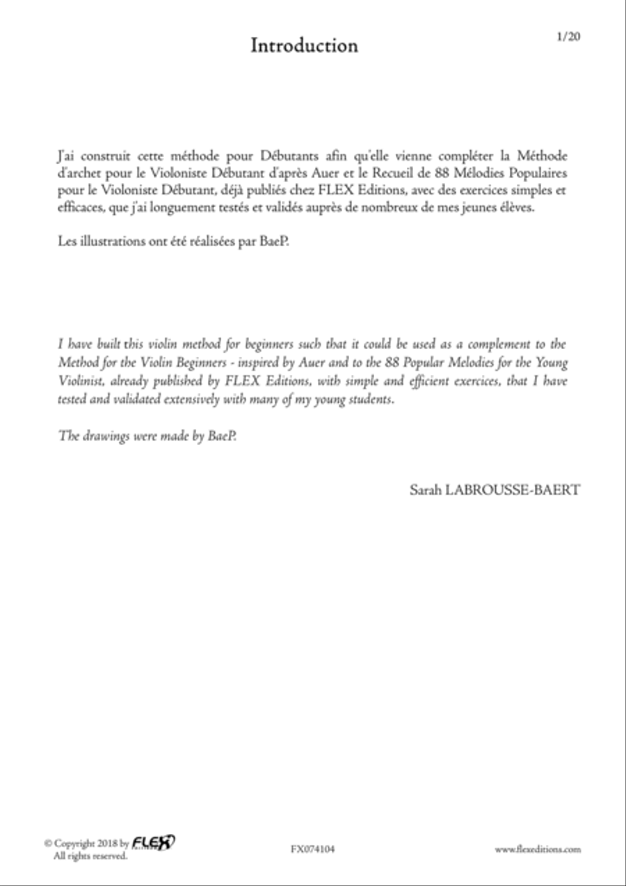 Tuition Book - Violin Method for Beginners Violin Solo scores gallery preview page 4