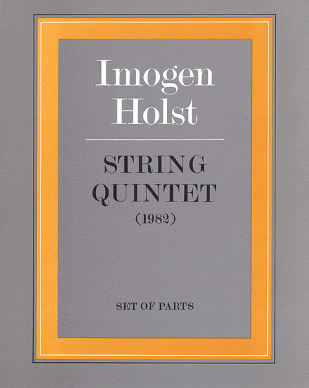 Holst I /String Quintet (Parts)