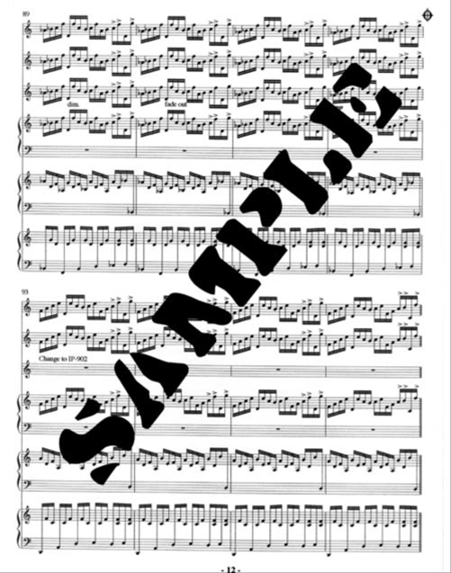 Spinning Plates Spinning Plates Percussion Ensemble scores gallery preview page 2
