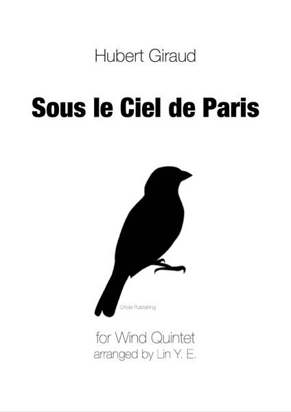 Giraud - Sous le Ciel de Paris for Wind Quintet image number null