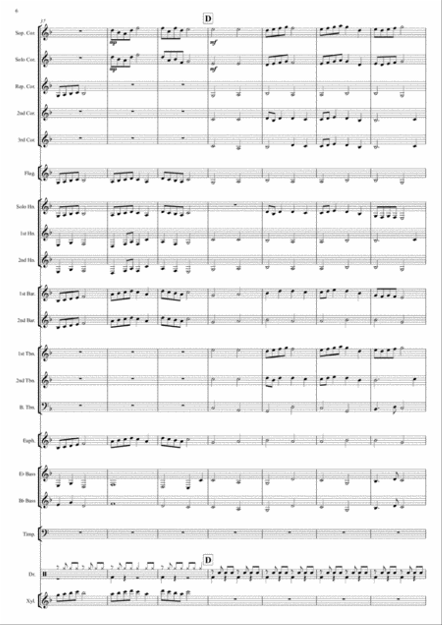 St Peter's Chorale Brass Ensemble scores gallery preview page 6