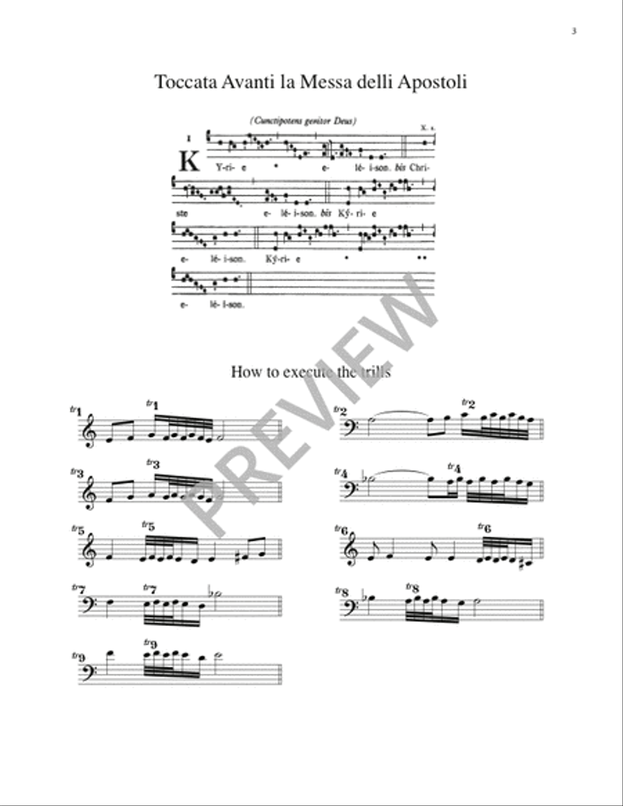 Three Toccatas from 