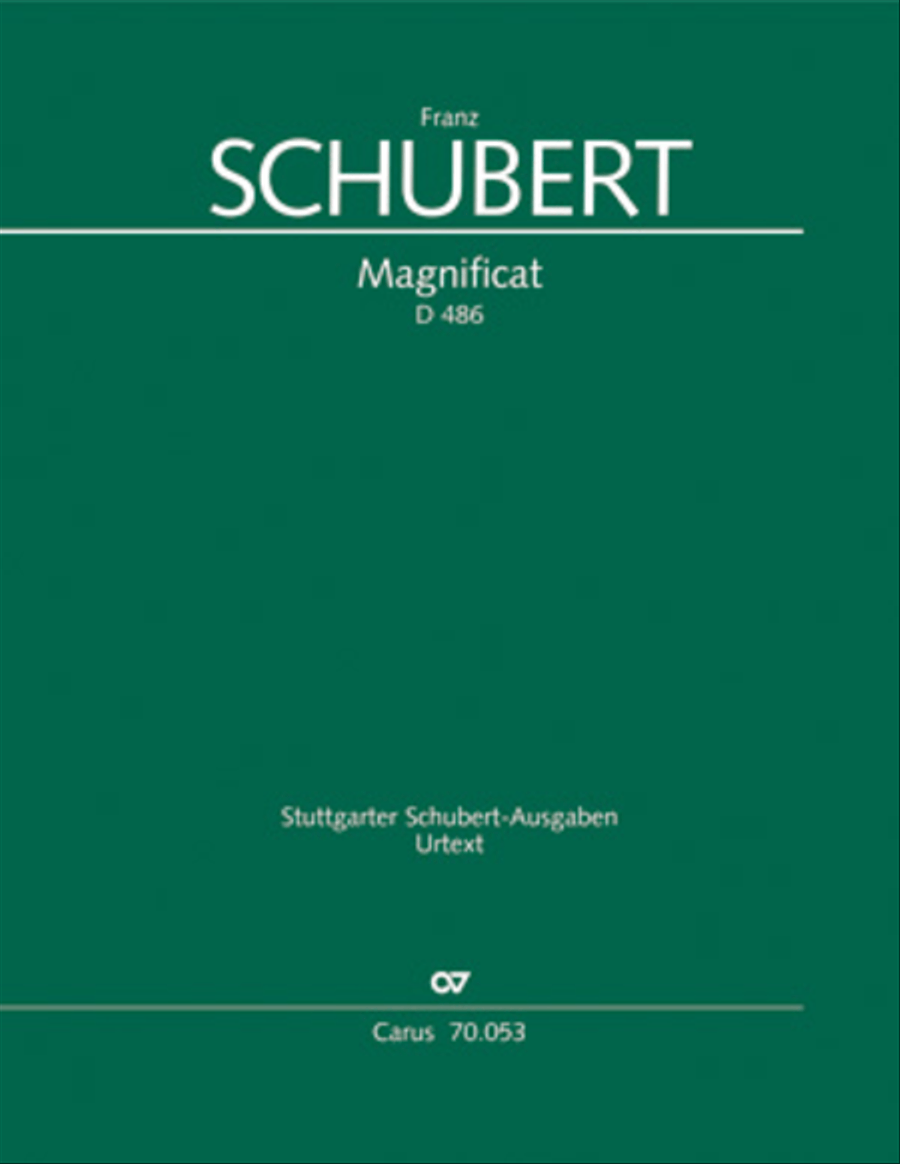 Magnificat in C major 4-Part scores gallery preview page 1