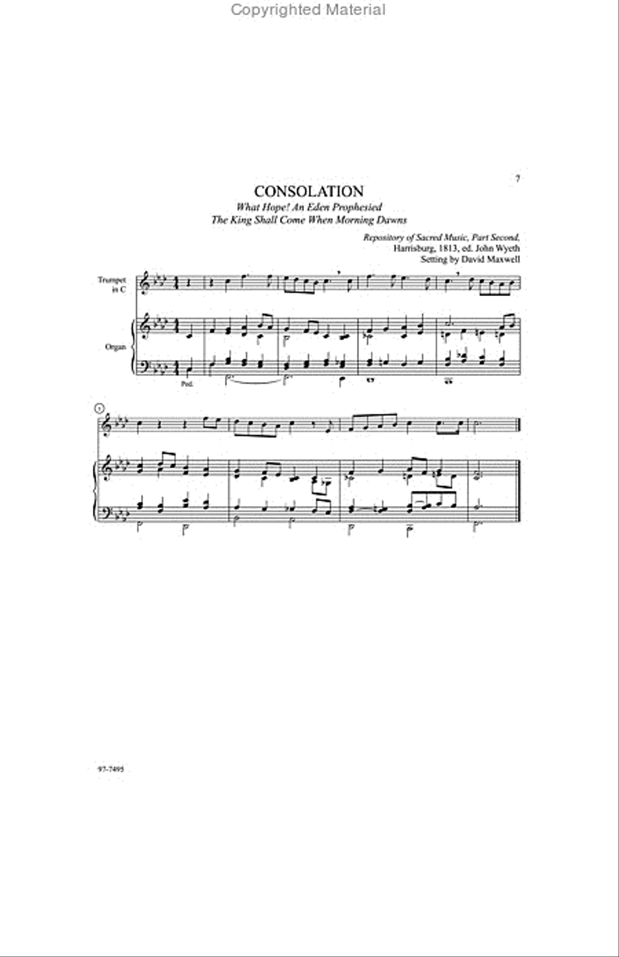 Final Stanzas: Hymn Settings for Organ and Descanting Instrument, Vol. 3 Organ scores gallery preview page 5