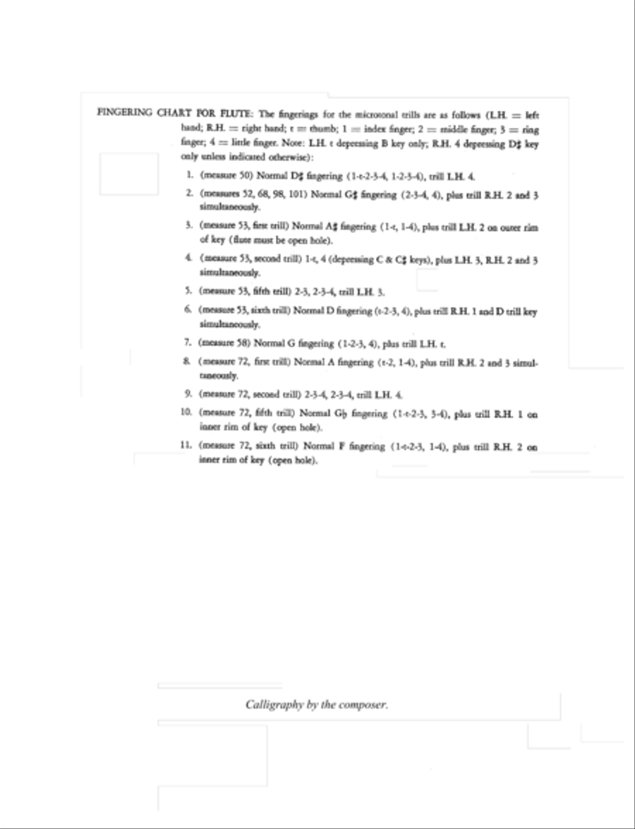 Cursive Cursive Flute Solo scores gallery preview page 5