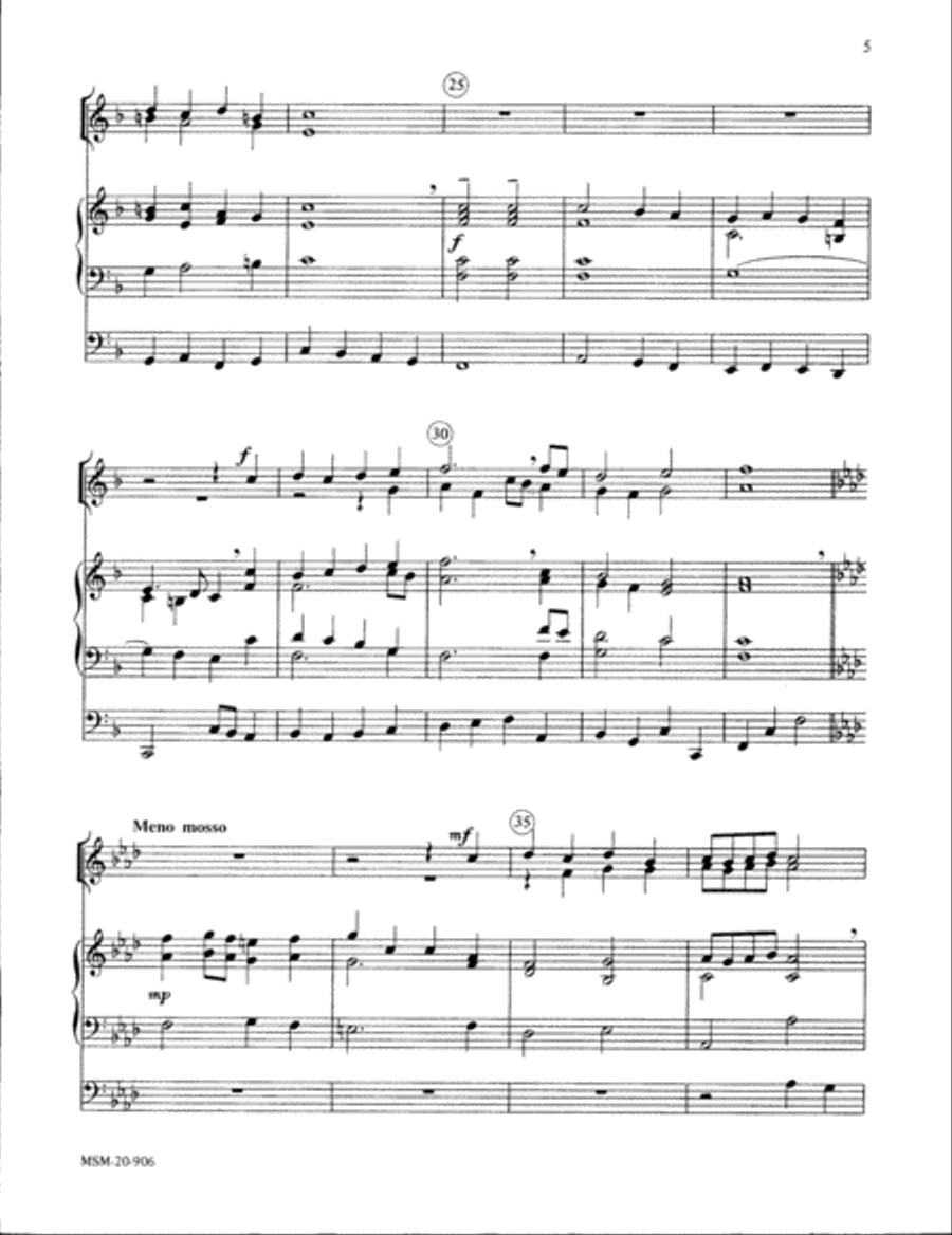 Trumpet Processional Trumpet Duet scores gallery preview page 3
