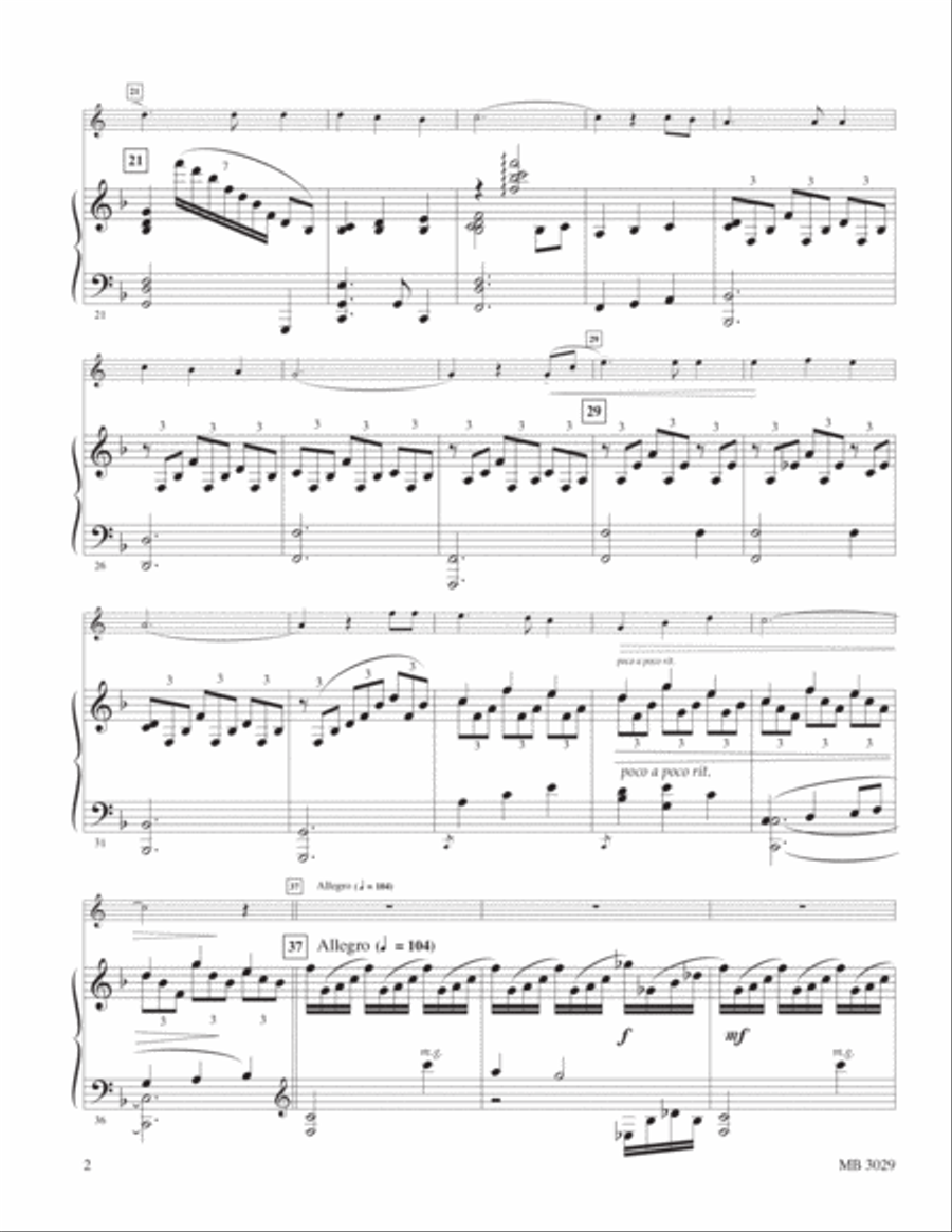 The Old Rugged Cross Horn Solo scores gallery preview page 3