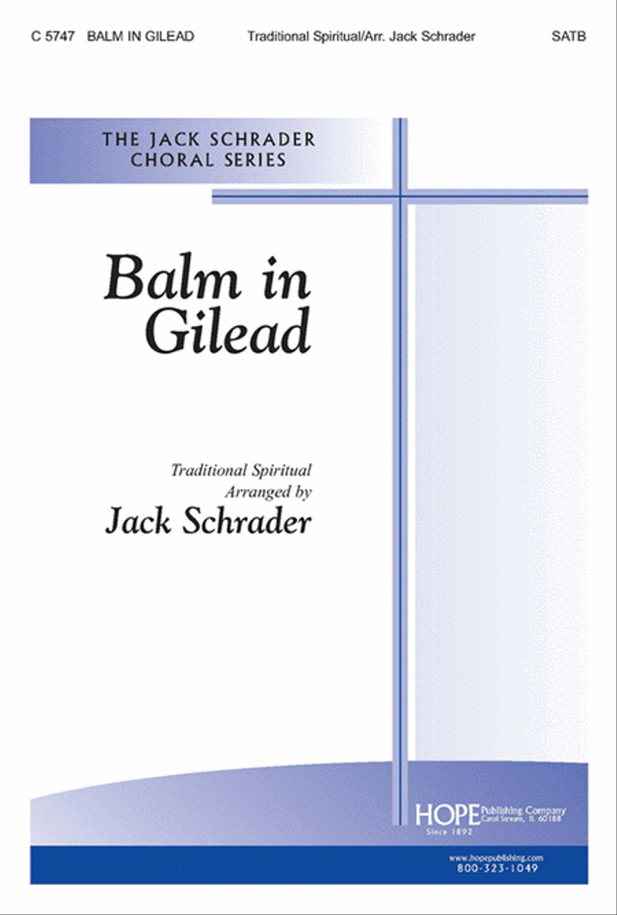 Balm in Gilead 4-Part scores gallery preview page 1