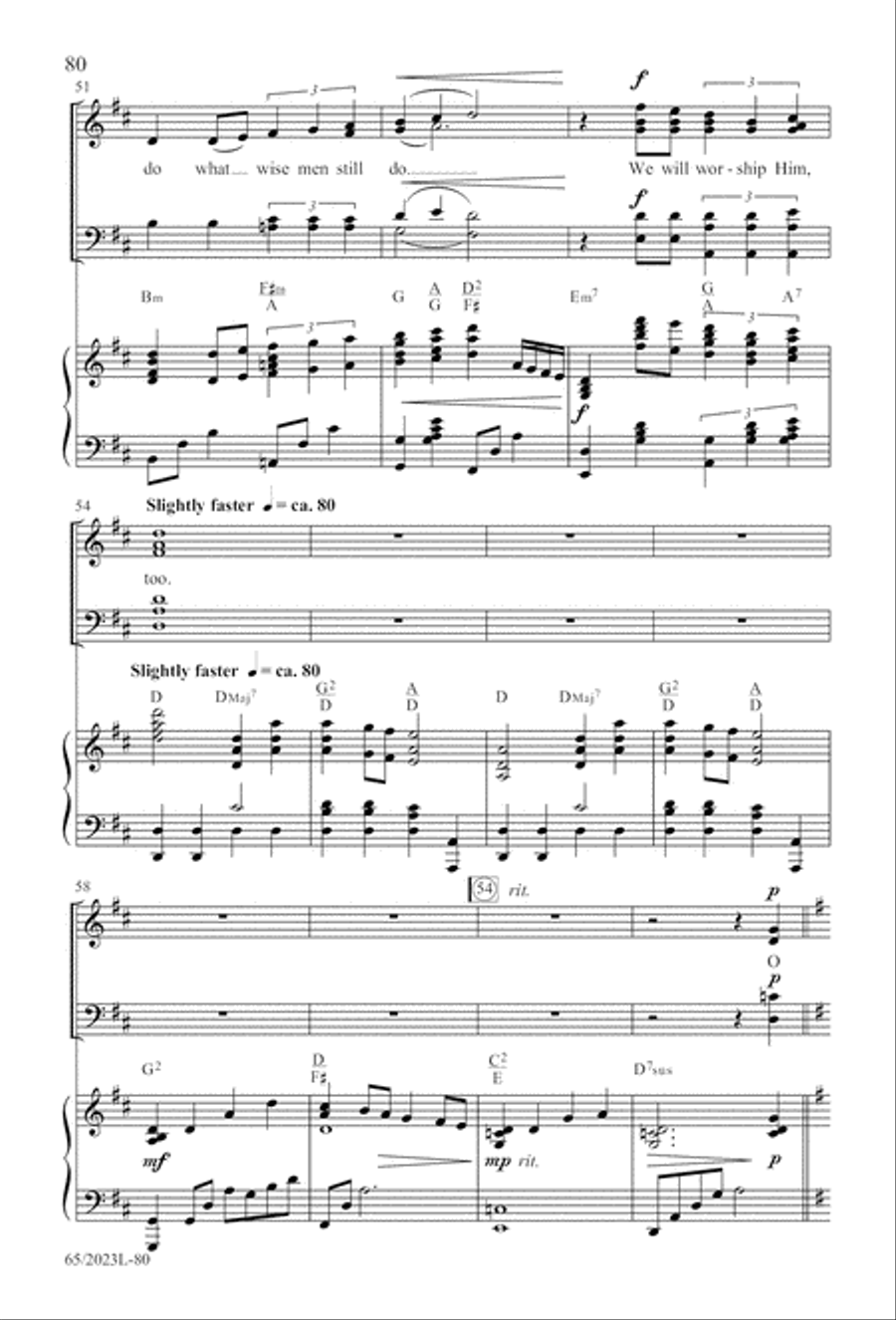 Child of Hope Child of Hope 4-Part scores gallery preview page 81