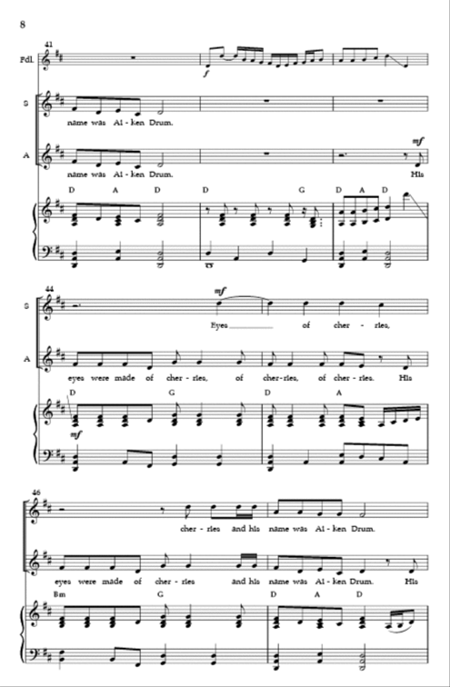 Aiken Drum Aiken Drum SA scores gallery preview page 7