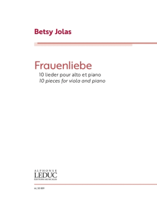 Book cover for Frauenliebe