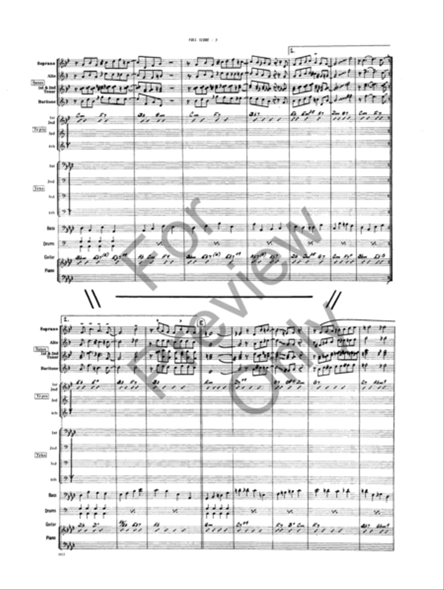Tip Toe Choir scores gallery preview page 5
