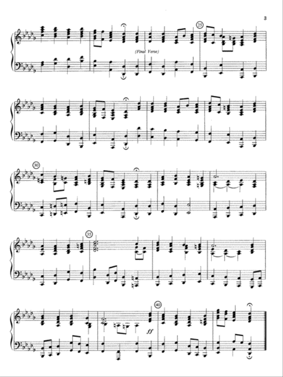 Hymn Accompaniments for Piano Piano scores gallery preview page 3