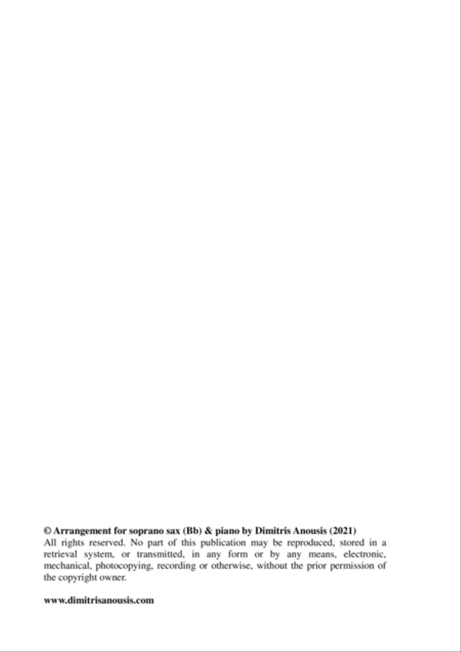 Loved By You Soprano Saxophone scores gallery preview page 2