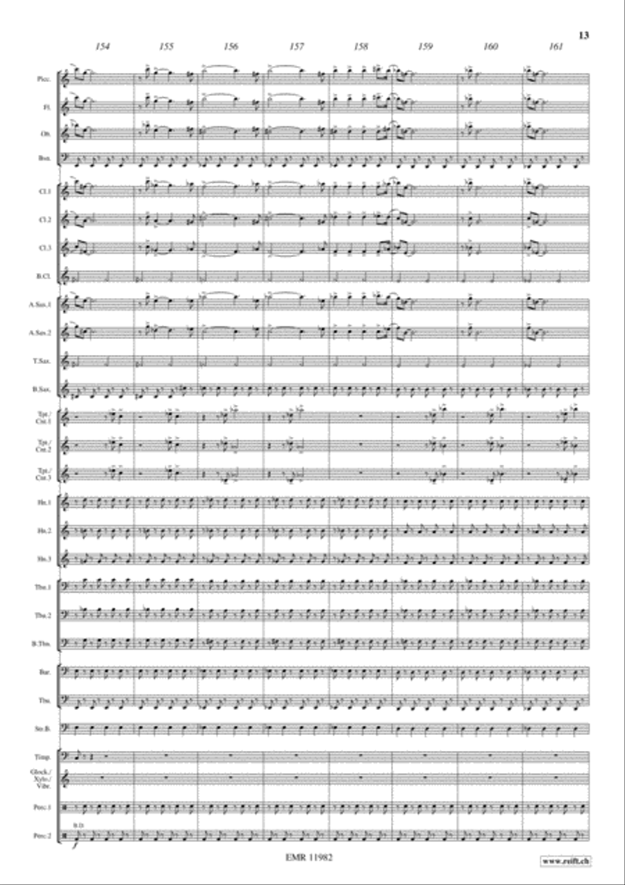 Spartacus Concert Band scores gallery preview page 14