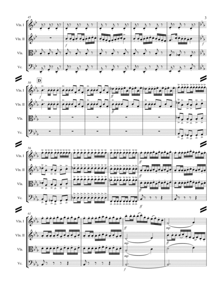 Rimsky-Korsakov – “Procession of Nobles” from Mlada (for String Quartet) image number null
