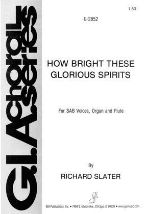 Book cover for How Bright These Glorious Spirits