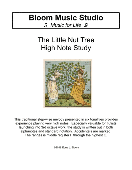 Little Nut Tree - High Note Study image number null