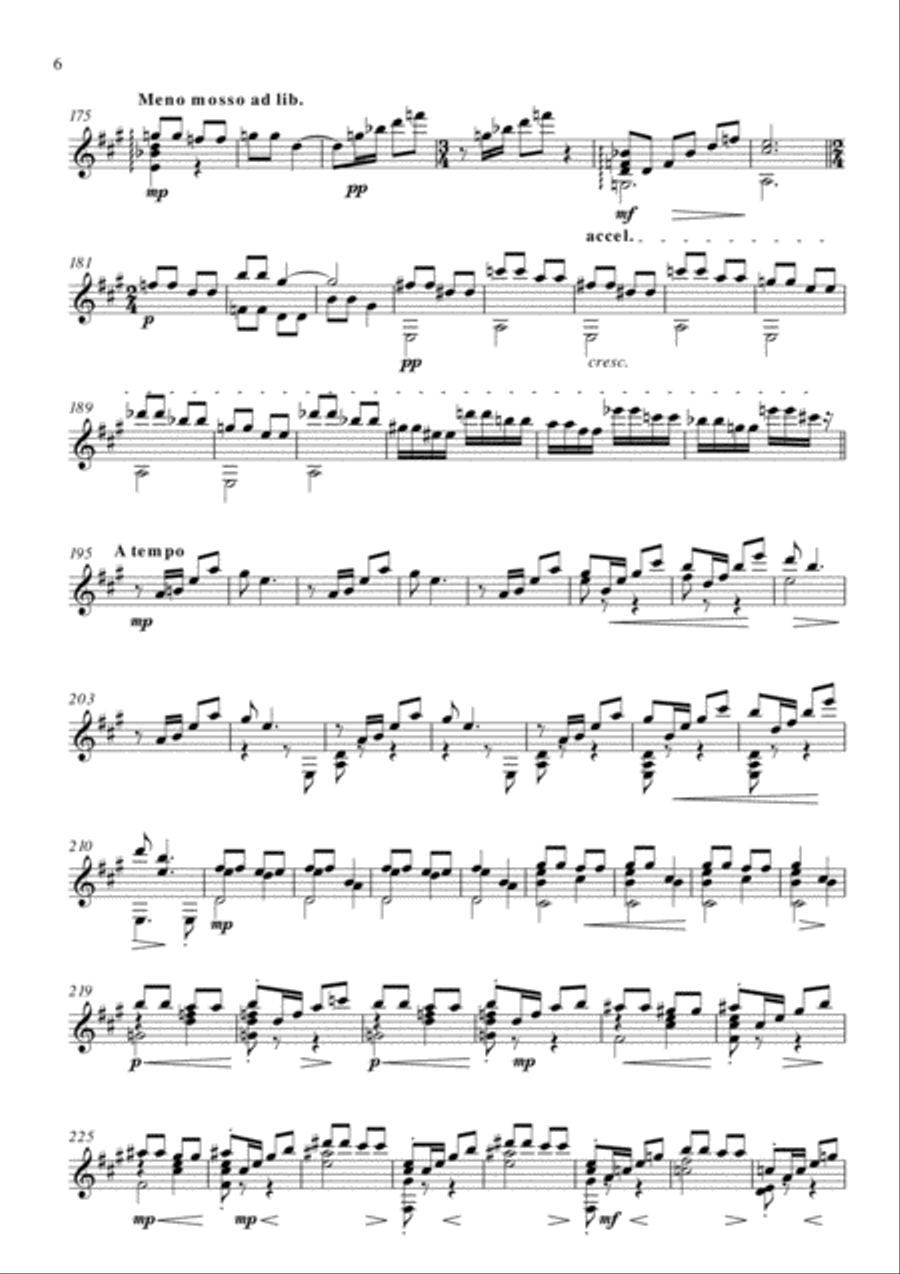 Sonata nº 2 Sonata nº 2 Classical Guitar scores gallery preview page 6