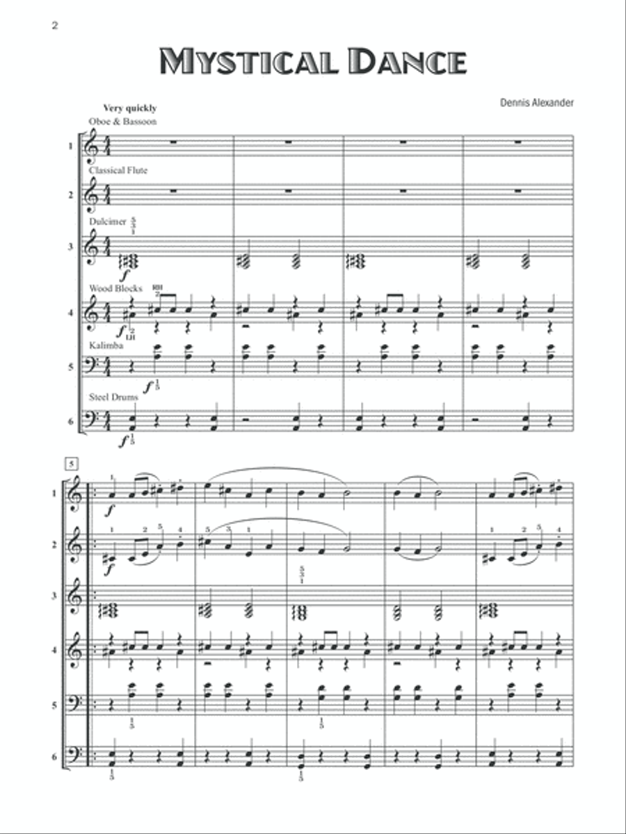 Five-Star Ensembles Easy Piano scores gallery preview page 3