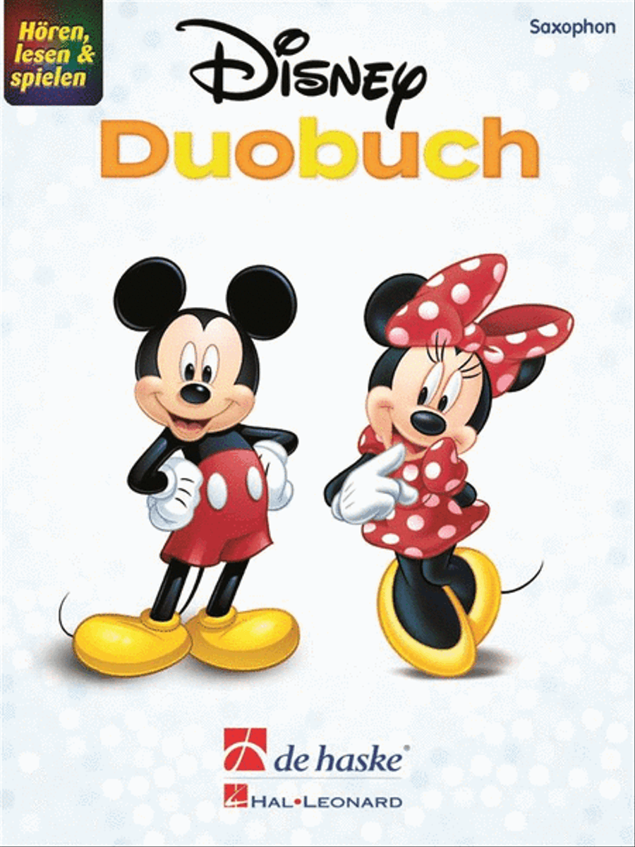 Hören, lesen & spielen - Disney-Duobuch Saxophone scores gallery preview page 1