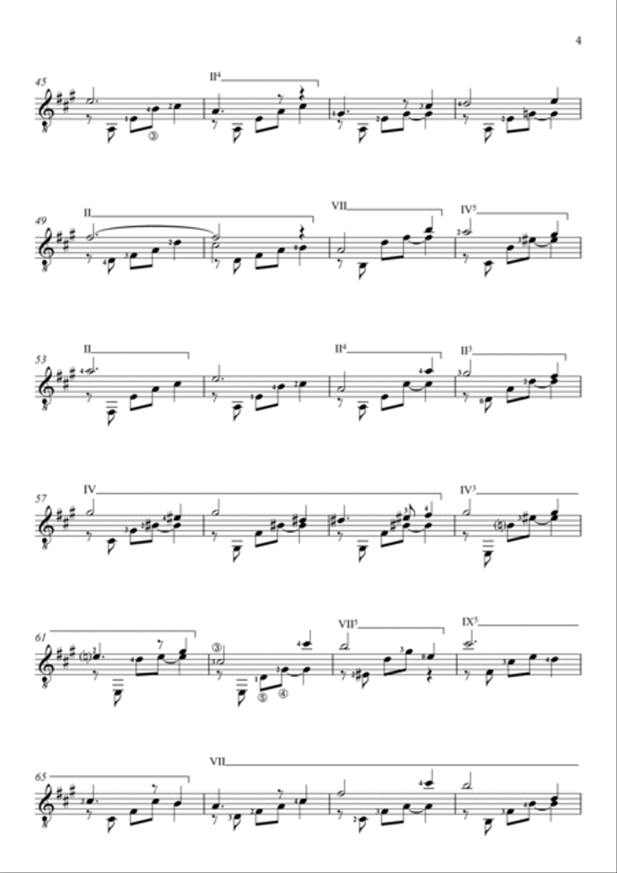 Somewhere In Time Guitar Solo scores gallery preview page 3