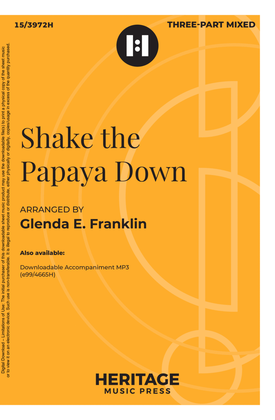 Book cover for Shake the Papaya Down