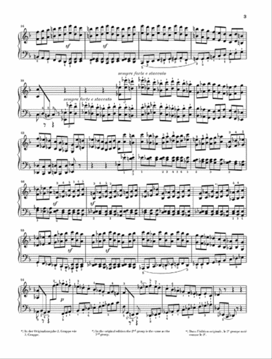 Piano Sonata No. 22 F Major Op. 54 Piano Solo scores gallery preview page 4