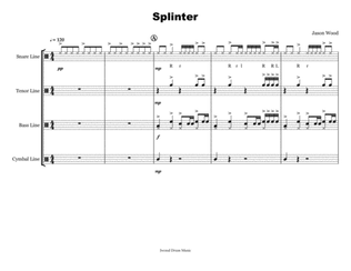 Book cover for Splinter (Drumline Cadence)