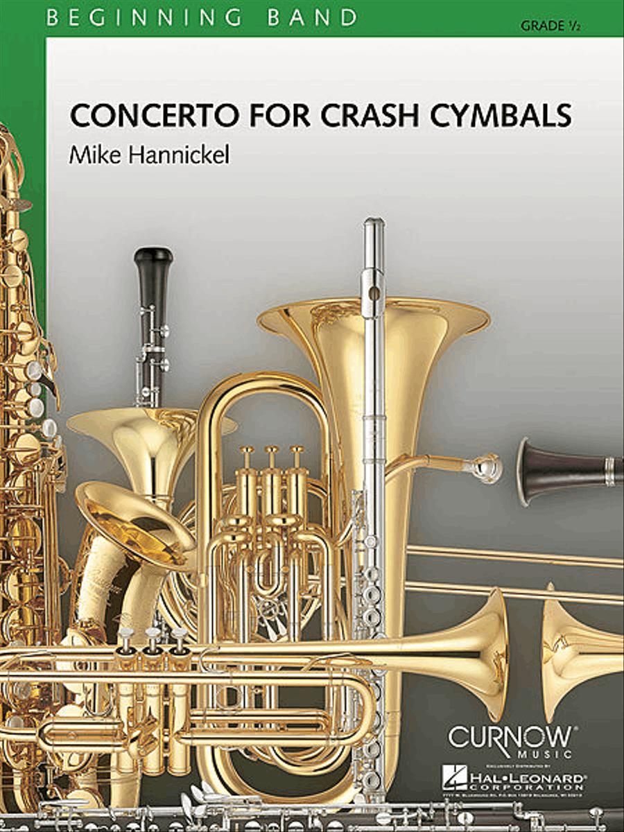 Concerto for Crash Cymbals Concert Band scores gallery preview page 1