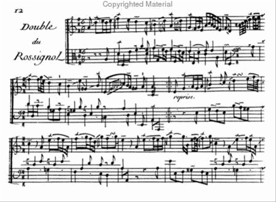 Third book of harpsichord pieces Harpsichord scores gallery preview page 4