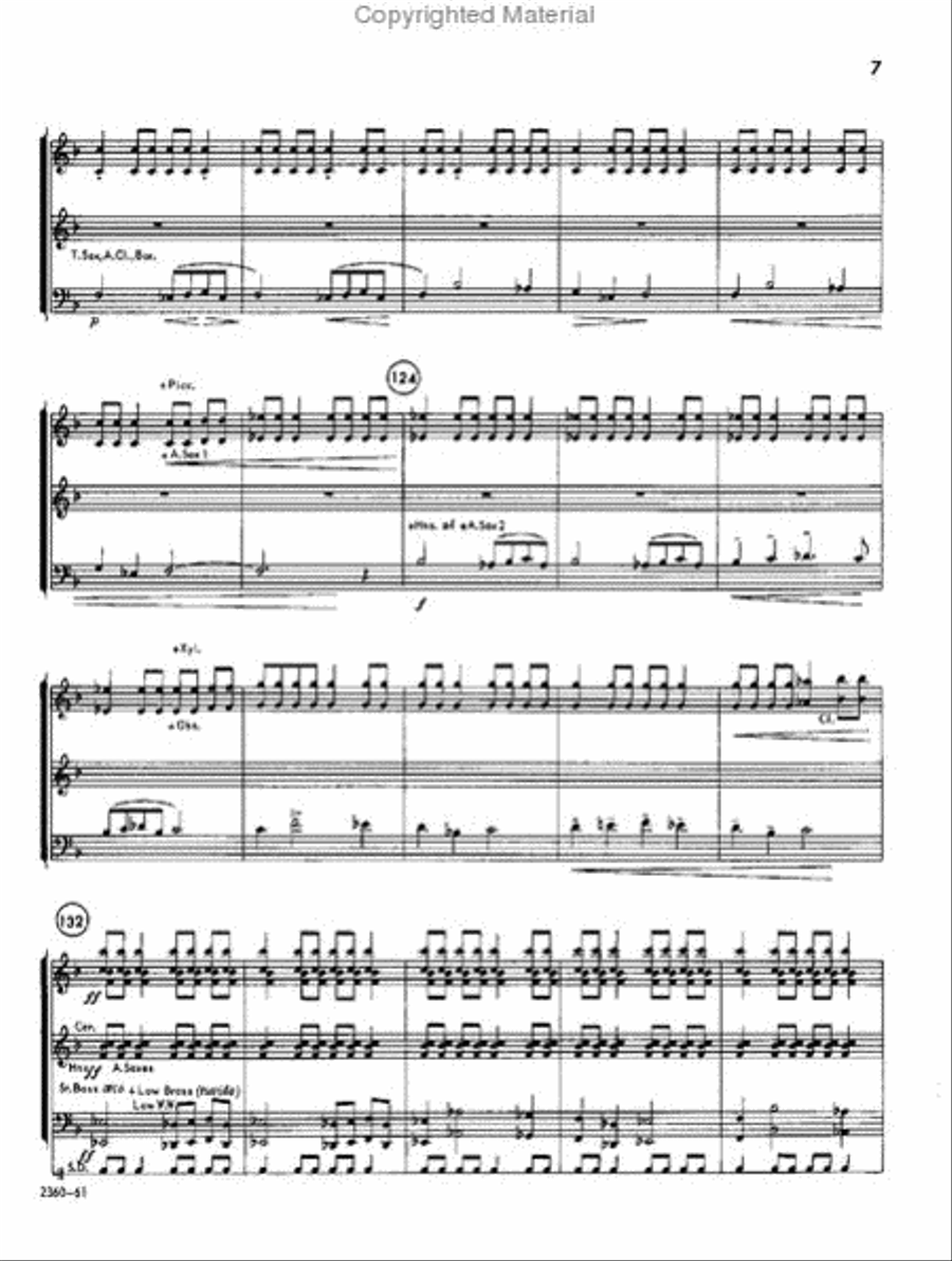 Synopsis for Band Concert Band scores gallery preview page 8