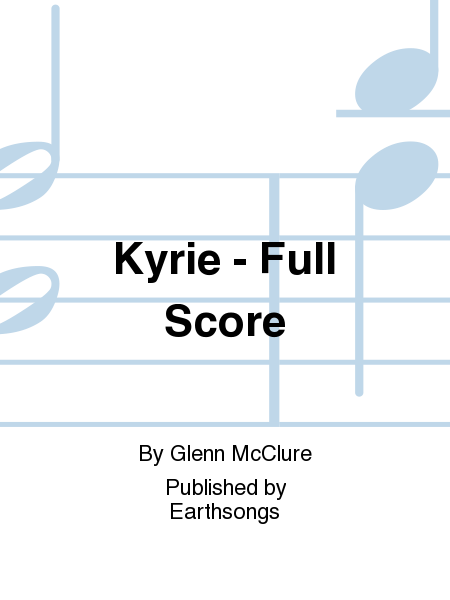 Kyrie - Full Score