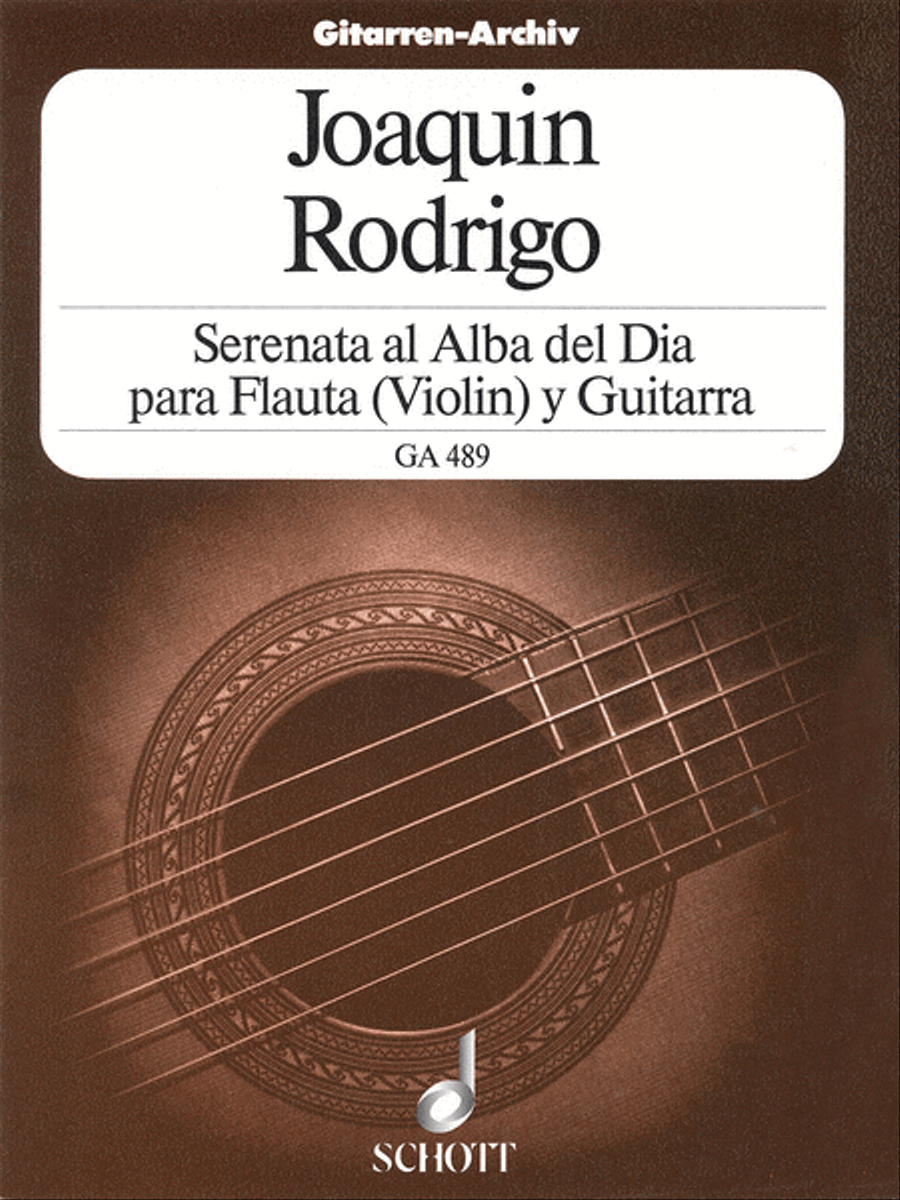Serenata al Alba (Serenade to the Dawn) Flute scores gallery preview page 1