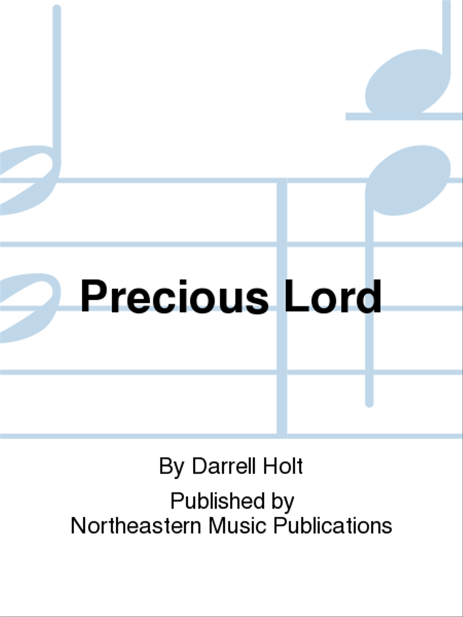 Precious Lord Precious Lord Concert Band scores gallery preview page 1