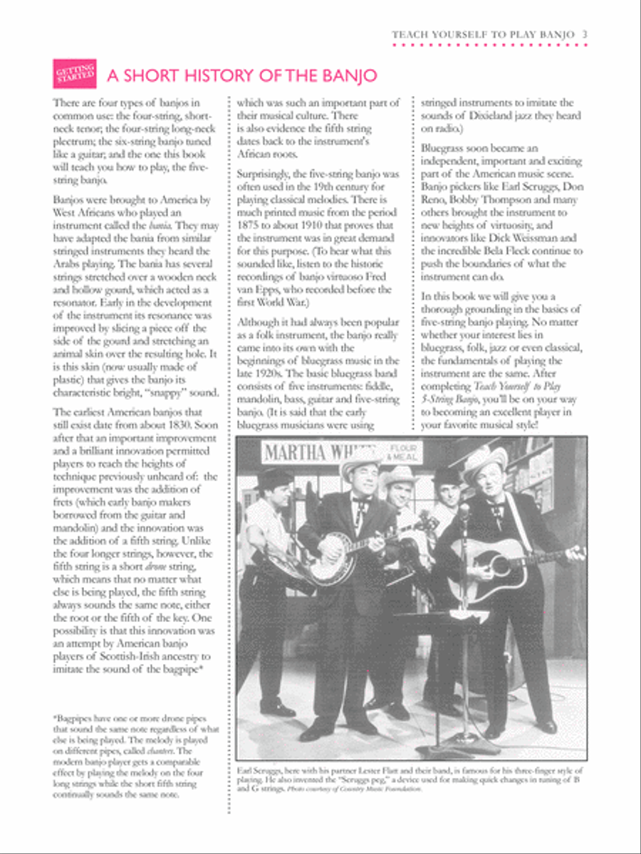 Alfred's Teach Yourself to Play Banjo Banjo scores gallery preview page 4