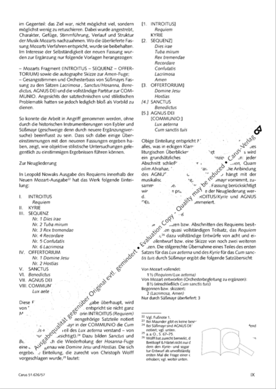 Requiem 4-Part scores gallery preview page 10