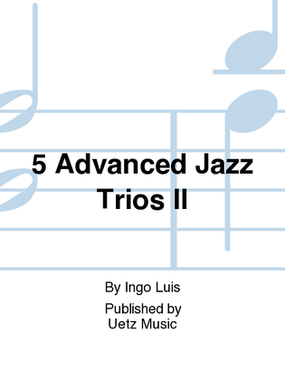 Book cover for 5 Advanced Jazz Trios II