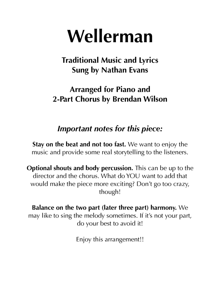 Wellerman body percussion on sale