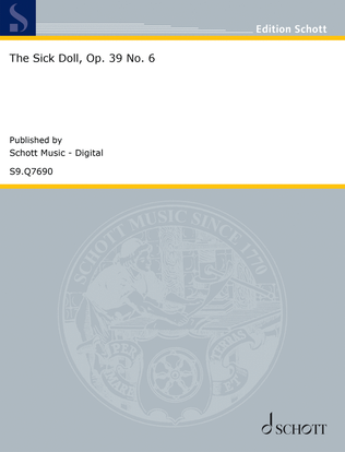 Book cover for The Sick Doll, Op. 39 No. 6