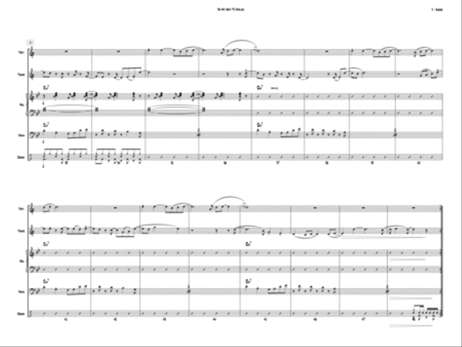 On My Way To Harlem Tenor Saxophone scores gallery preview page 3