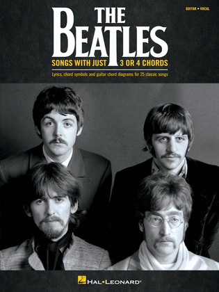 Book cover for The Beatles – Songs with Just 3 or 4 Chords