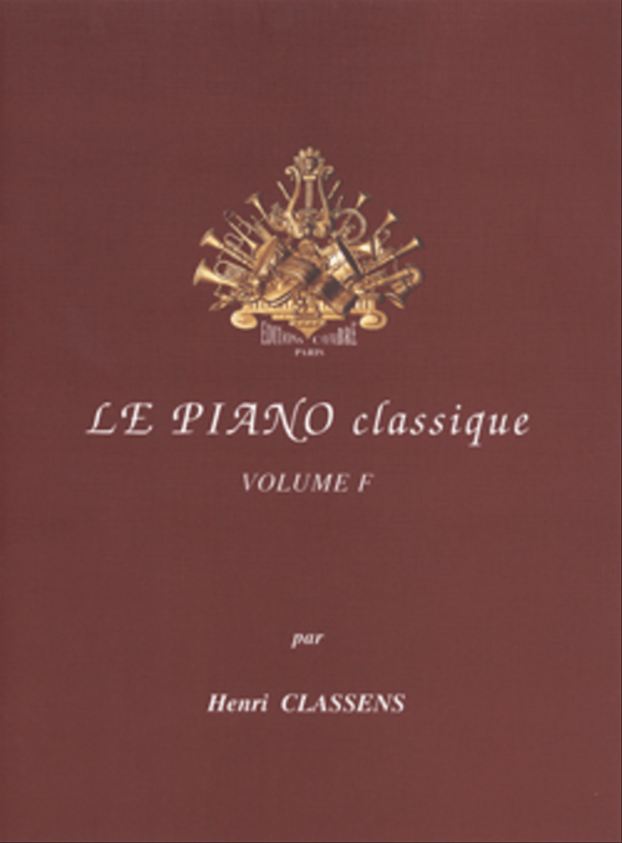 Le Piano classique - Volume F Piano Solo scores gallery preview page 1