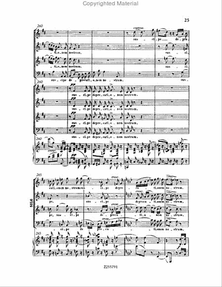 Missa Solemnis, Op.123 Choir scores gallery preview page 25