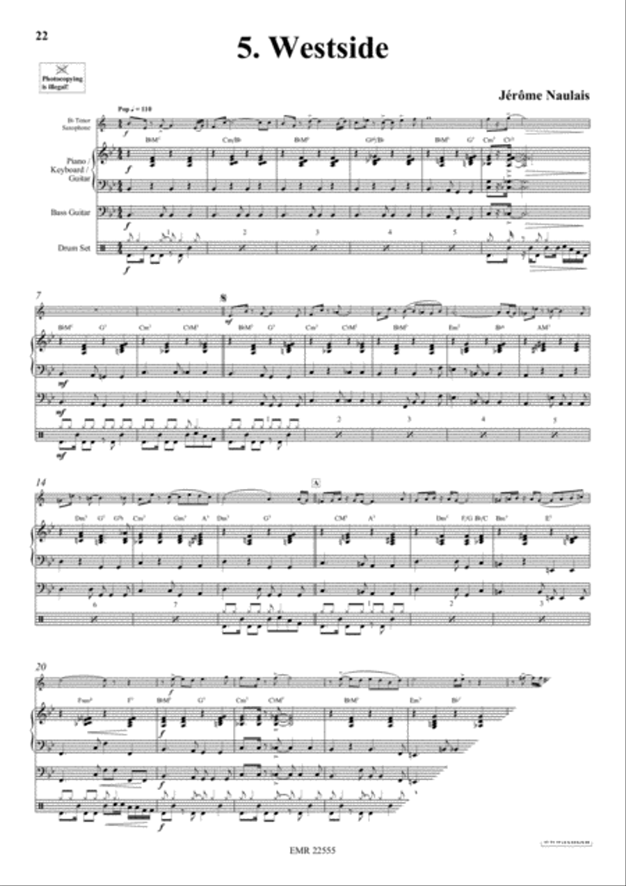 Play With Your Band Volume 4 Tenor Saxophone scores gallery preview page 7